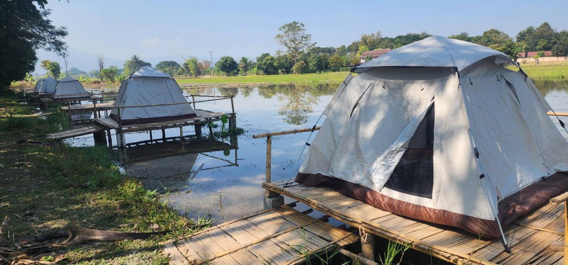 Tung Tong Homestay & Camping Mae Rim Bagian luar foto