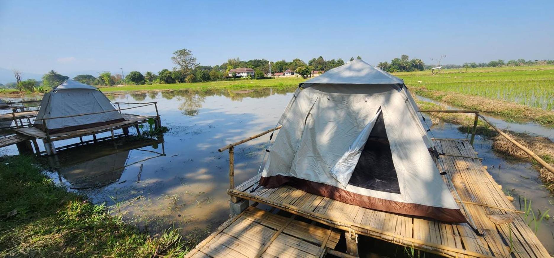 Tung Tong Homestay & Camping Mae Rim Bagian luar foto